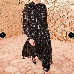 New with tags Ulla Johnson Mona Dress in Cosmo size 0